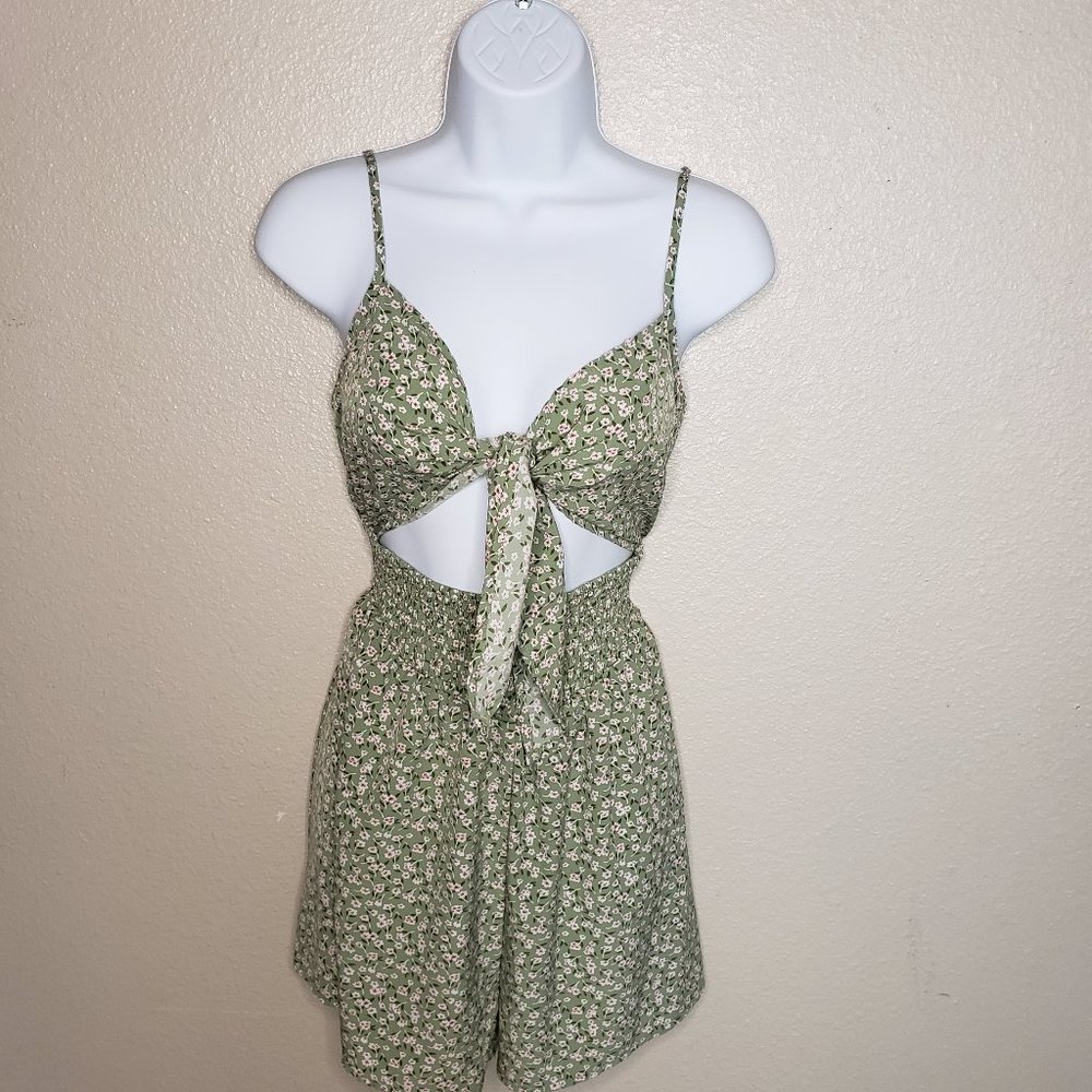 Hesperus Women's Summer Floral Romper Size Large